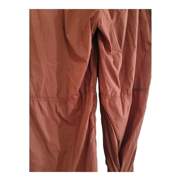 Free People Movement Syrah Red Nina Packable Pants Large Wide Adjustable Leg - Picture 8 of 14